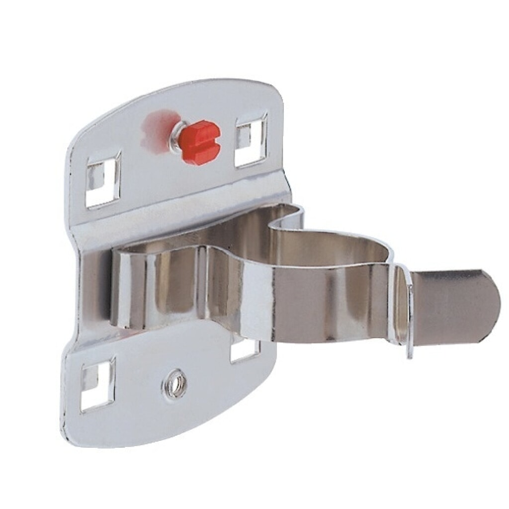 Produktabbildung: Kappes Werkzeugklemme, mit großer Grundplatte, Ø 28 mm verzinkt, 5St./Btl., passend für Lochplatten