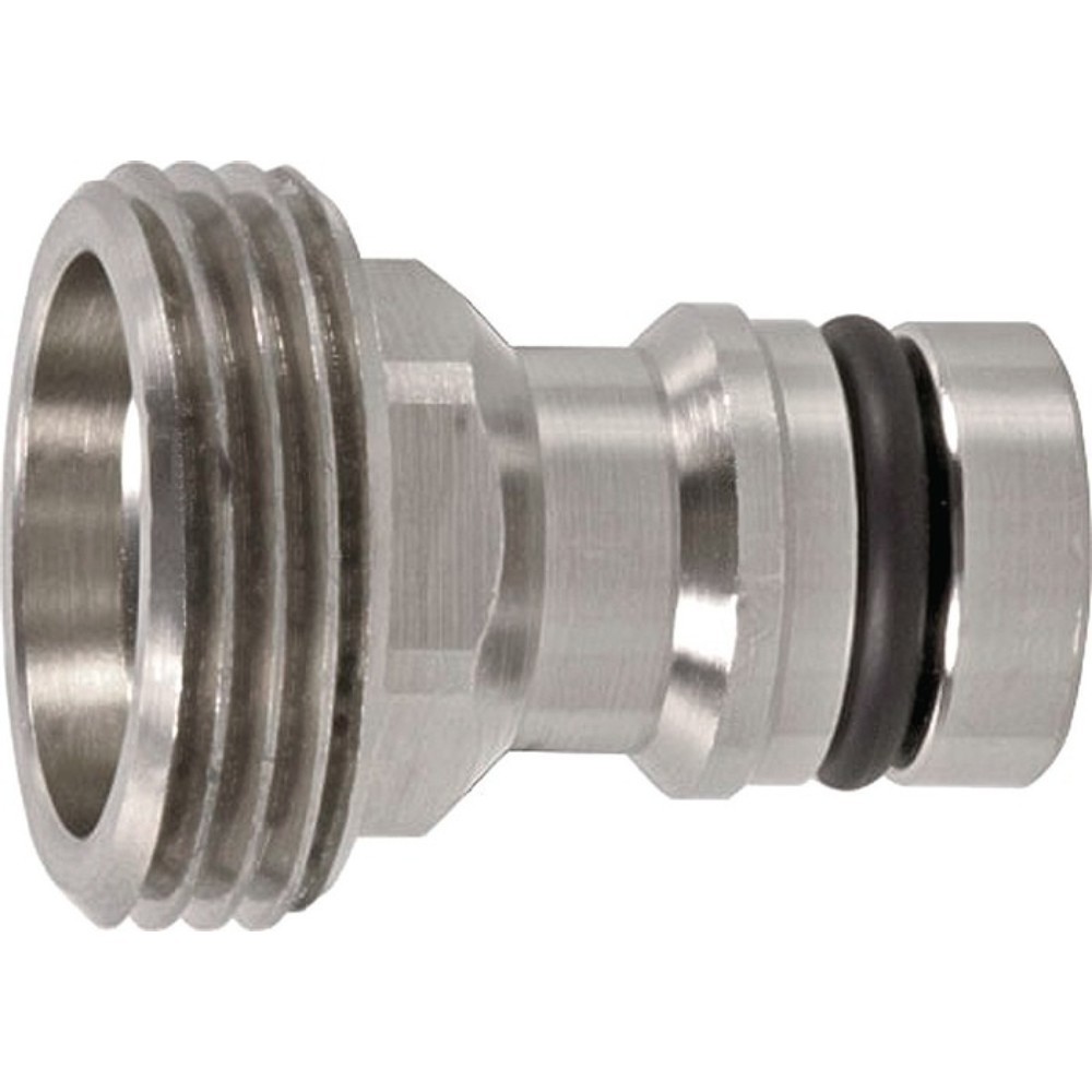 Produktabbildung: KARASTO Gerätestecker GEKA plus-Stecksystem, Messing vernickelt, SB, Außengewinde 3/4 ″
