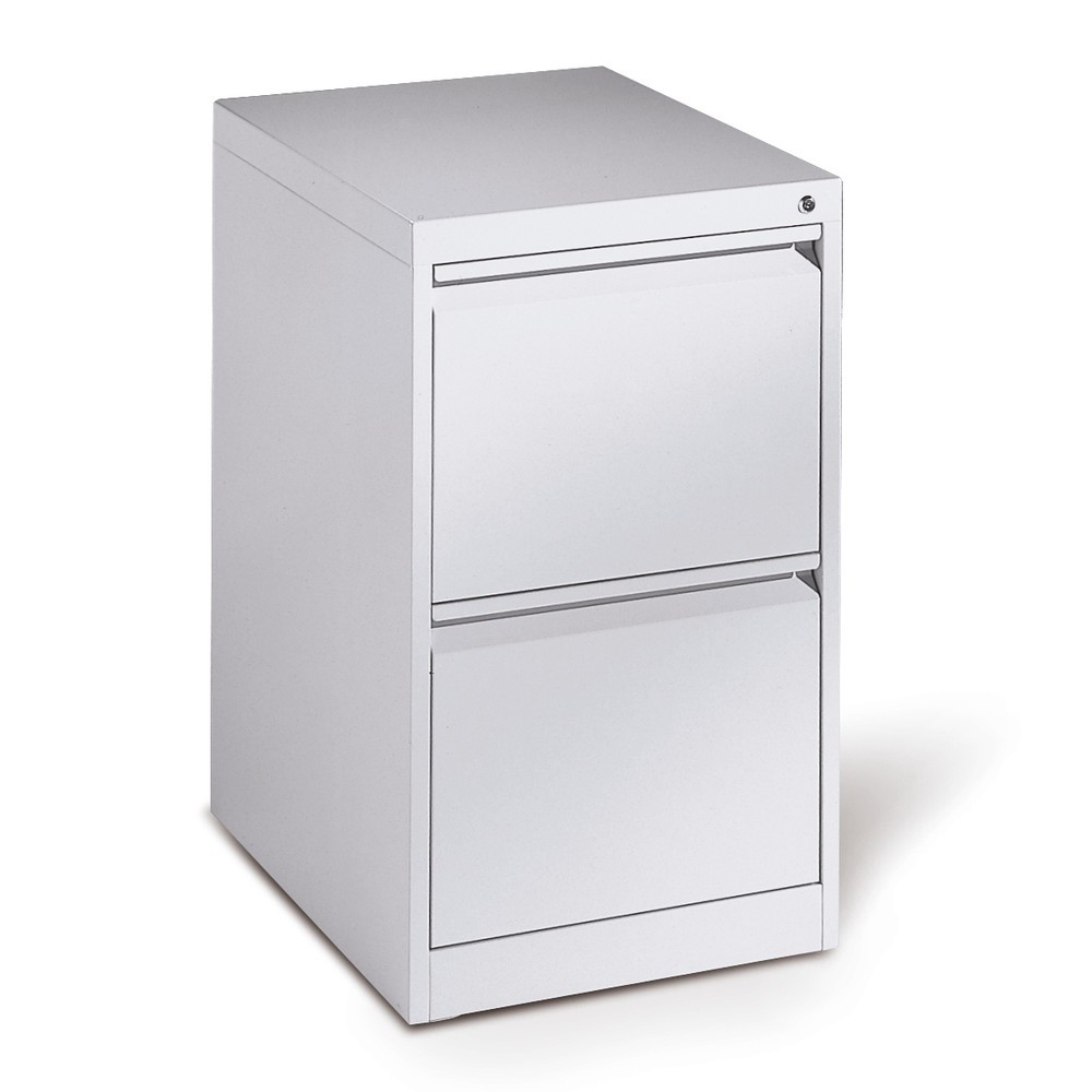 Produktabbildung Nr. 2: C+P Kartei- und Hängeregistraturschrank, 1-bahnig, 2 Schubladen, anthrazit