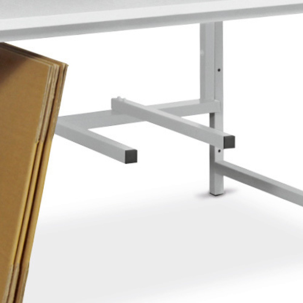 Produktabbildung: Kartonagentrennstäbe für Packtische Basic, Classic und Multiplex, Breite 1.600 mm, lichtgrau