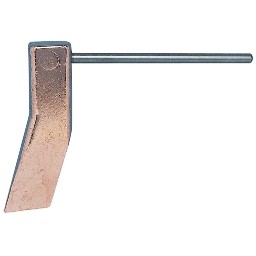 KAYSER Kupferstück, 350 g, Hammerform, gekröpft Produktabbildung: KAYSER Kupferstück, 350 g, Hammerform, gekröpft