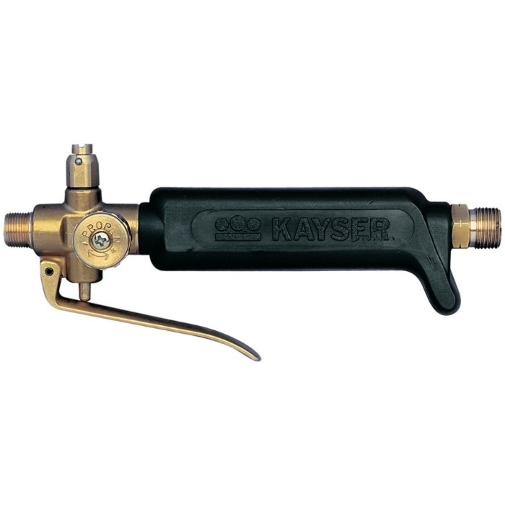 Produktabbildung: KAYSER Propanbrennerhandgriff, M14 x 1 mm, Federhebel, 1,5 - 4 bar