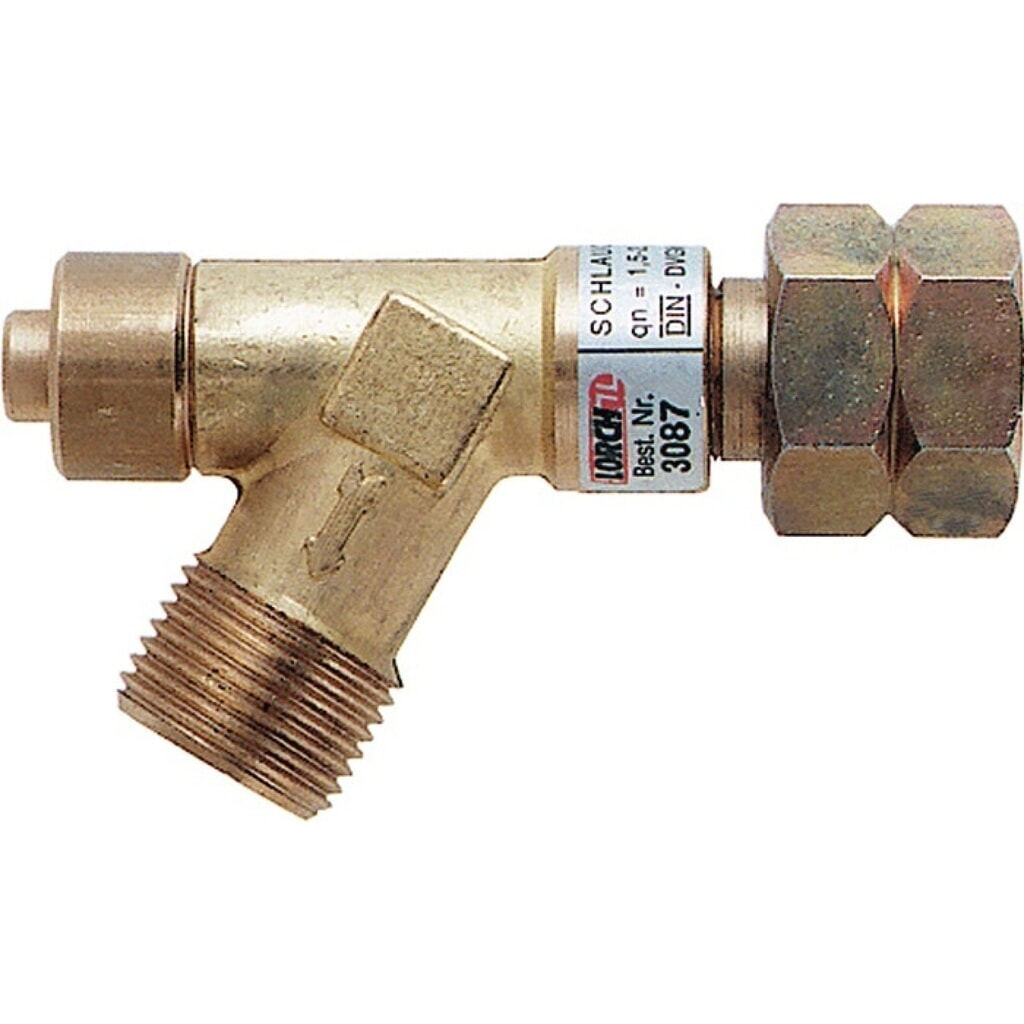 KAYSER Schlauchbruchsicherung, 0,5 - 4 bar, Durchflussleistung max. 7,4 - 12 kg/h Produktabbildung: KAYSER Schlauchbruchsicherung, 0,5 - 4 bar, Durchflussleistung max. 7,4 - 12 kg/h