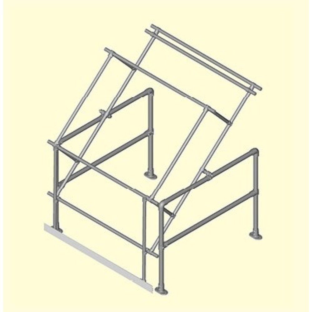 Produktabbildung Nr. 2: Kee Safety Palettenschleuse Typ A, für Maße 1,40 x 1,48 m, Höhe max. 1,60 m