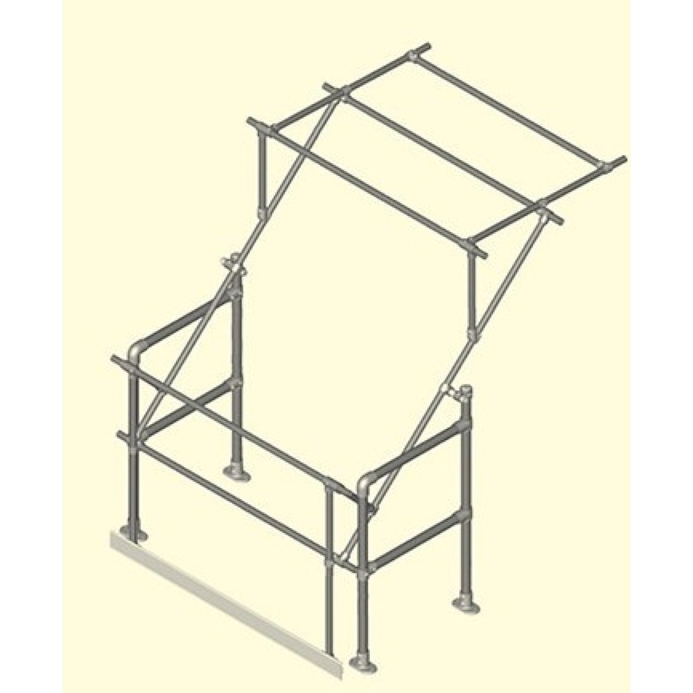 Produktabbildung Nr. 2: Kee Safety Palettenschleuse Typ B, für Maße 1,40 x 1,48 m, Höhe max. 1,80 m