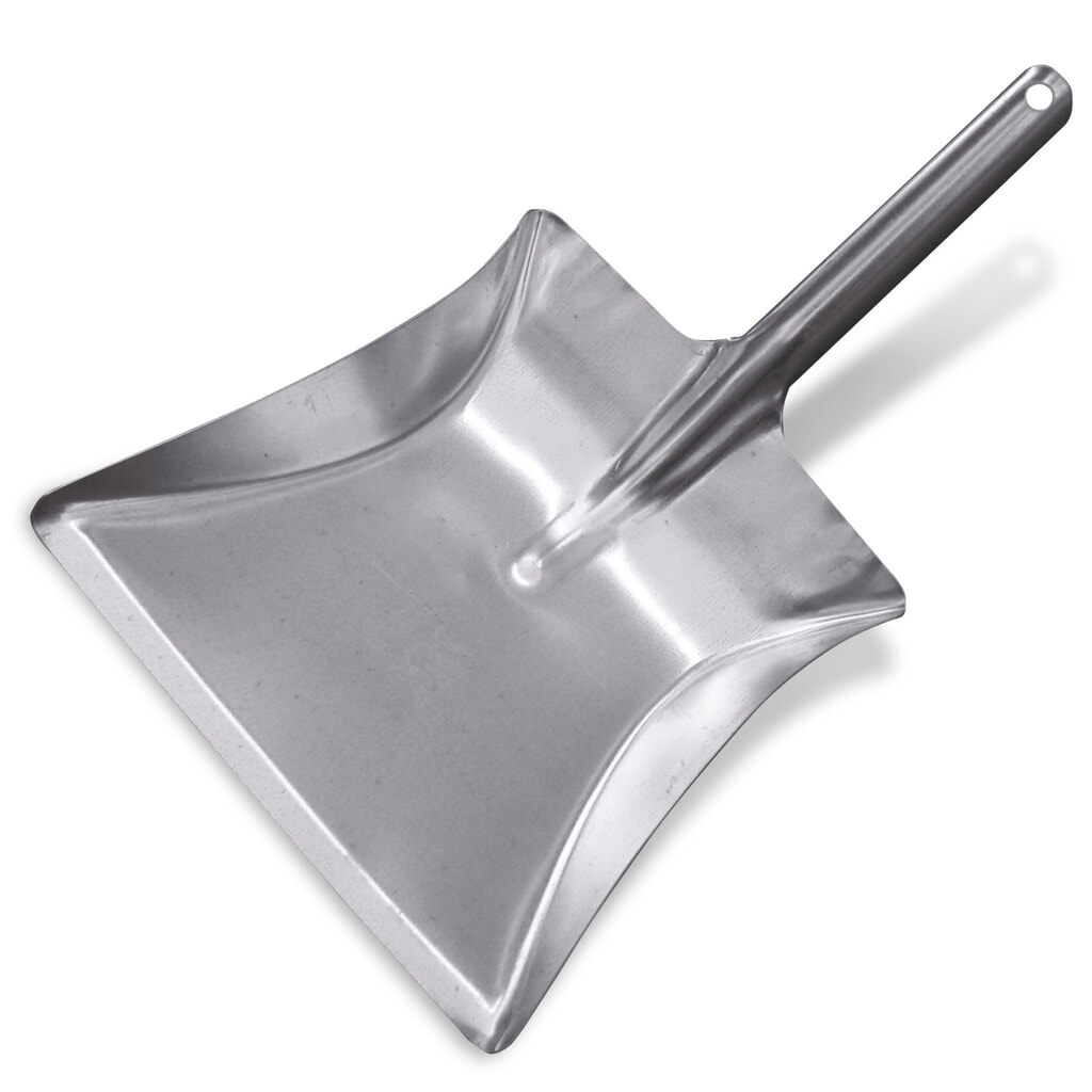 Kehrschaufel aus Metall, 3 Stk/VE Produktabbildung: Kehrschaufel aus Metall, 3 Stk/VE