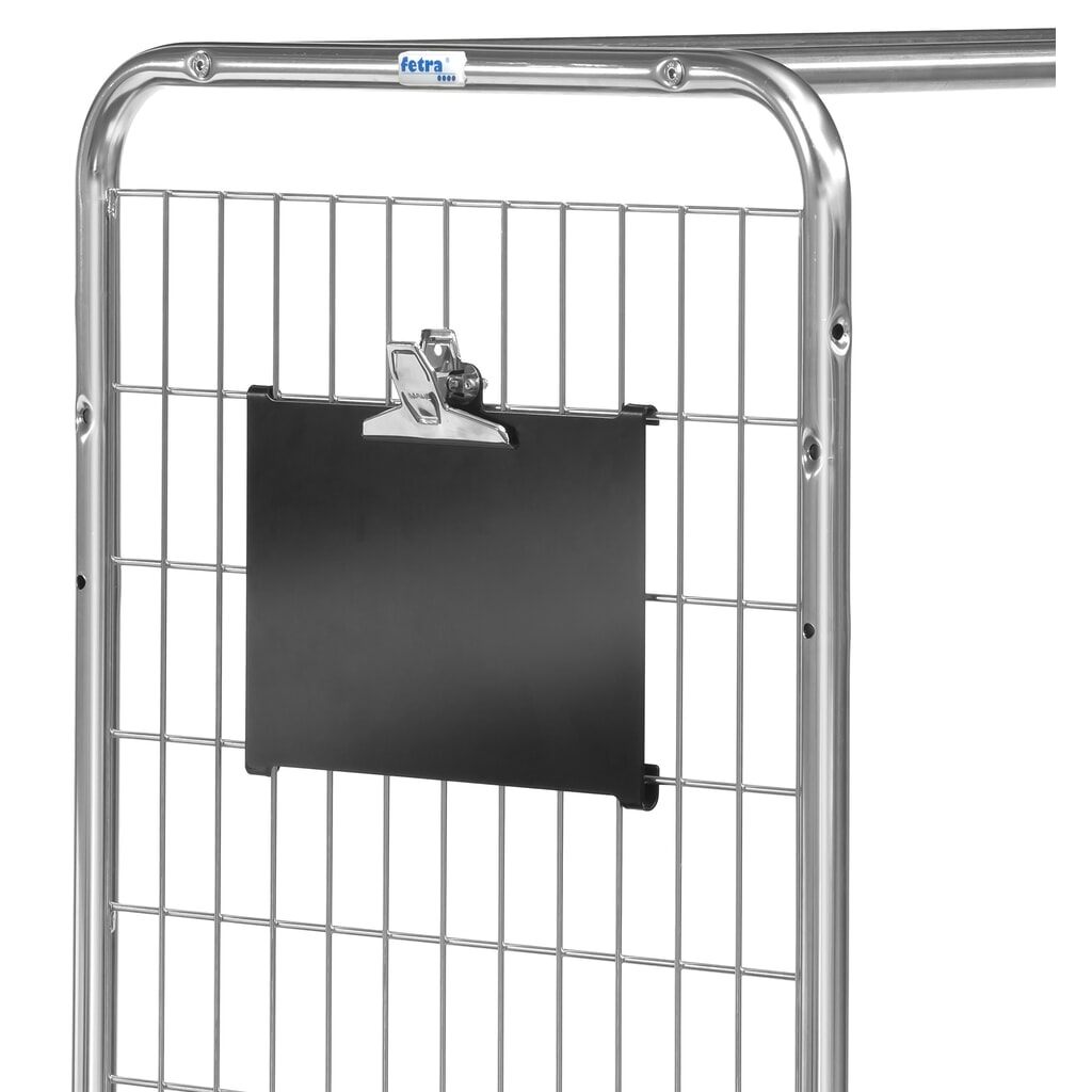 Kennzeichnungstafel für fetra® Kommissionierwagen, HxB 210 x 330 mm Produktabbildung: Kennzeichnungstafel für fetra® Kommissionierwagen, HxB 210 x 330 mm
