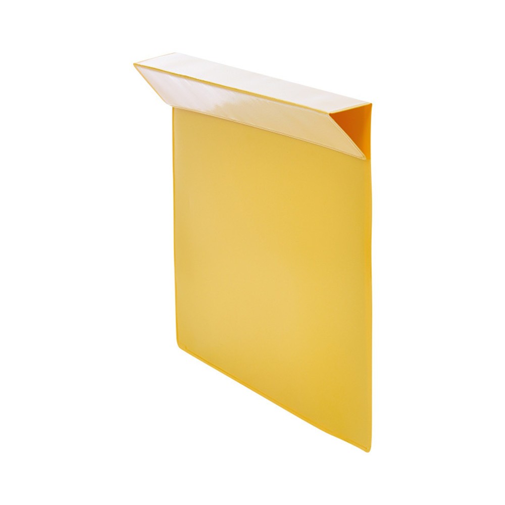 Produktabbildung Nr. 2: Kennzeichnungstasche für Aufsatzrahmen, 100 Stk/VE, DIN A5, Einschub seitlich, gelb