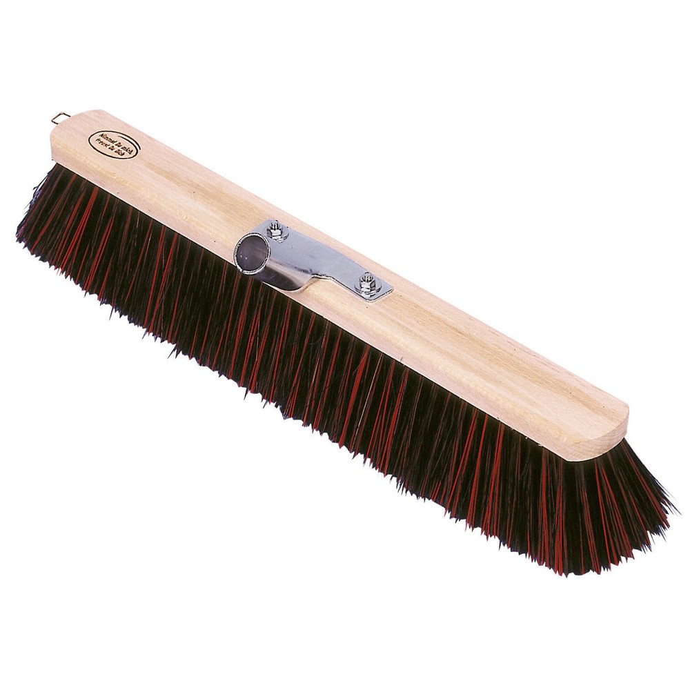 Produktabbildung: Kerbl Großraumbesen 50 cm, Arenga/Elaston m. Stielh. 24 mm