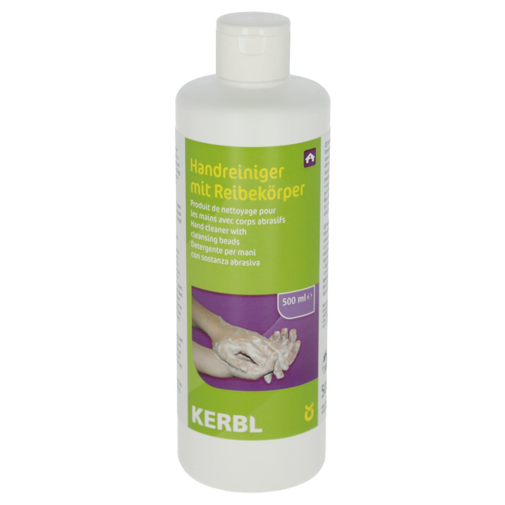 Produktabbildung: Kerbl Handreiniger mit Reibekörpern aus der Natur, 500 ml