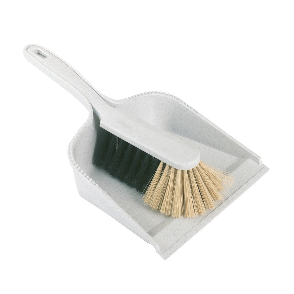 Produktabbildung: Kerbl Kehrgarnitur Plastik mit-Handfeger