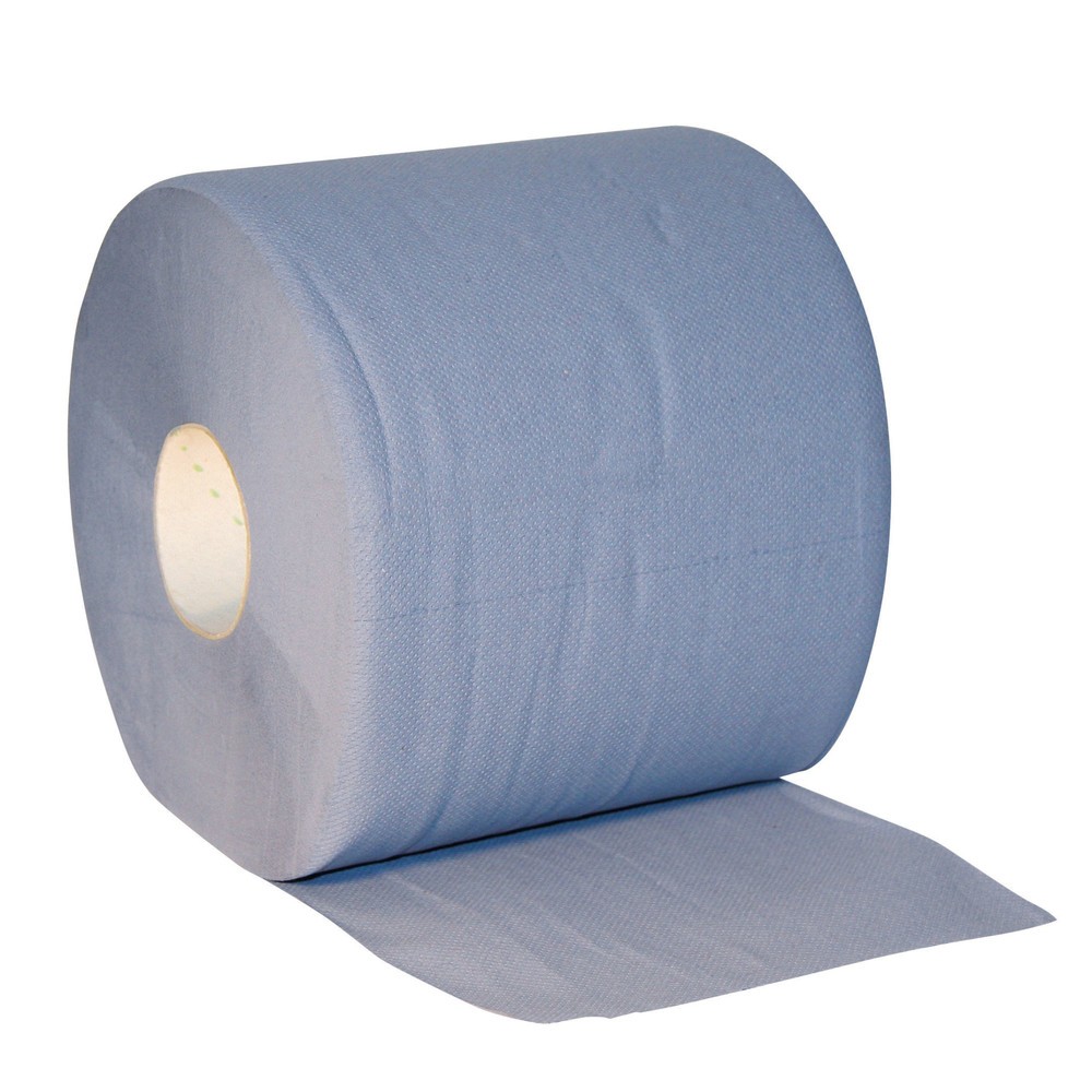 Produktabbildung: Kerbl Papiertuchrolle blau, 3-lagig,-2 x 500 Blatt