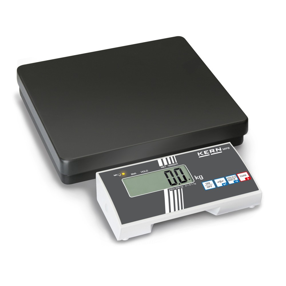 Produktabbildung: KERN Personenwaage MPB 300K100, Wägebereich max. 300 kg