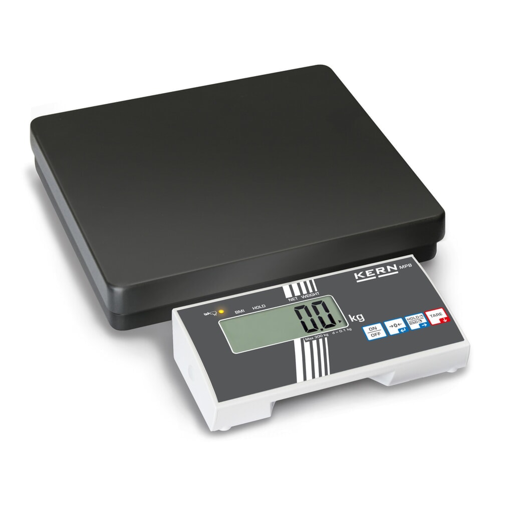 KERN Personenwaage MPB 300K100, Wägebereich max. 300 kg Produktabbildung: KERN Personenwaage MPB 300K100, Wägebereich max. 300 kg