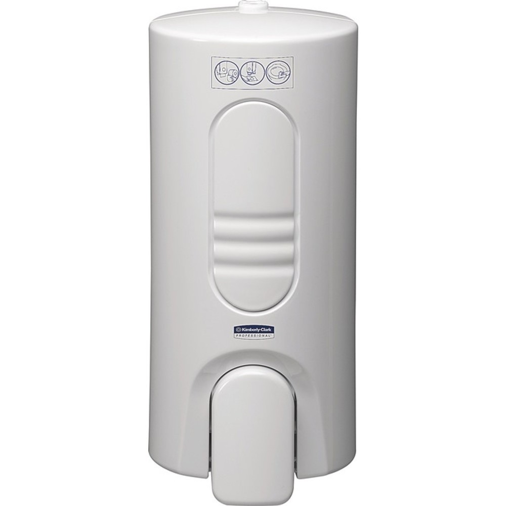 Produktabbildung: KIMBERLY-CLARK Spender 7135 H200xB90xT100ca.mm weiß 1