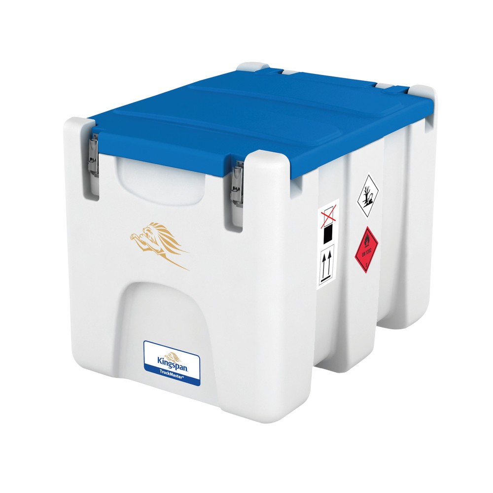 Produktabbildung: Kingspan® BlueTruckMaster®, AdBlue®-Tank, 12 V DC-Pumpe, 35 l/min, automatische Zapfpistole, 200 Liter