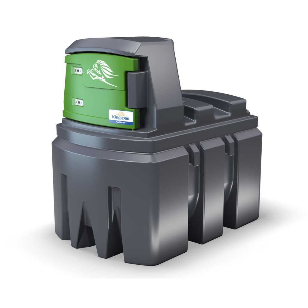 Kingspan® FuelMaster® Spezifikation 1, Diesel-Tank, 72 l/min, mechanisches Zählwerk, 1.200 Liter Produktabbildung Nr. 1: Kingspan® FuelMaster® Spezifikation 1, Diesel-Tank, 72 l/min, mechanisches Zählwerk, 1.200 Liter