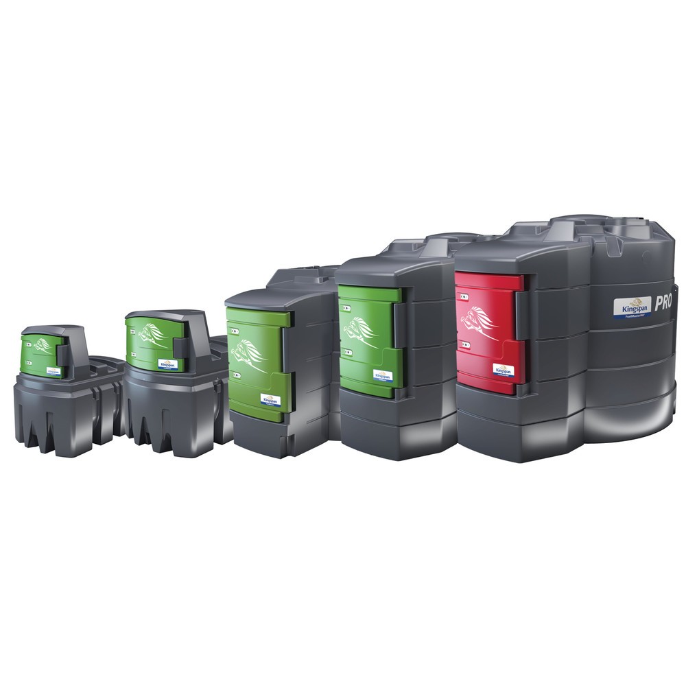 Produktabbildung Nr. 2: Kingspan® FuelMaster® Spezifikation 3, Diesel-Tank, 72 l/min, digitales Zählwerk, Schlauchaufroller, 2.500 Liter