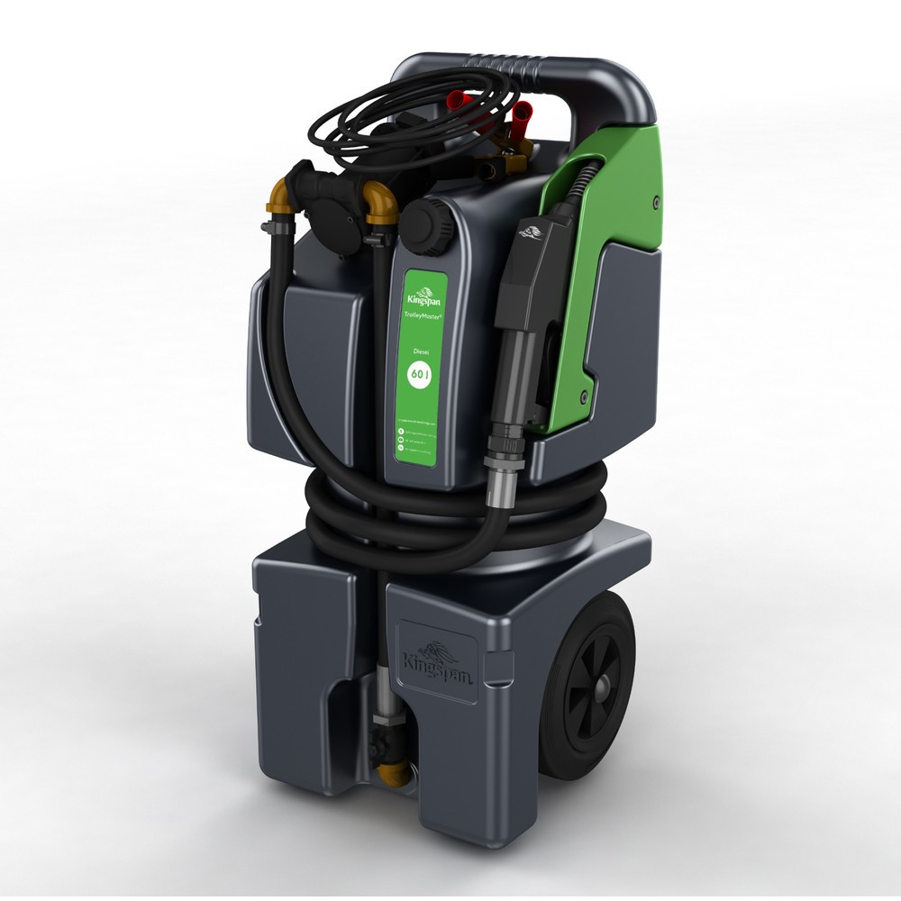 Produktabbildung: Kingspan® TrolleyMaster®, Diesel-Tank, 12 V DC-Pumpe, 60 Liter