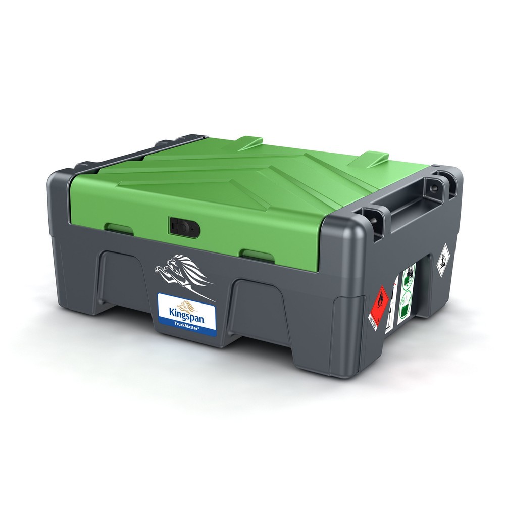 Produktabbildung: Kingspan® TruckMaster®, Diesel-Tank, Flachbau, 12 V DC-Pumpe, 35 l/min, 200 Liter