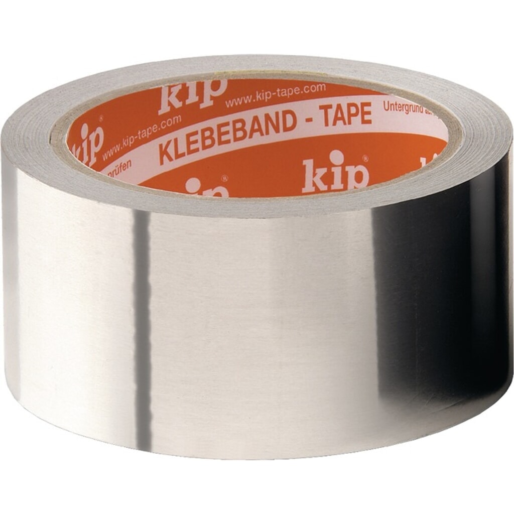 KIP Aluminiumklebeband 345 m.Liner L.50m B.50mm Produktabbildung: KIP Aluminiumklebeband 345 m.Liner L.50m B.50mm