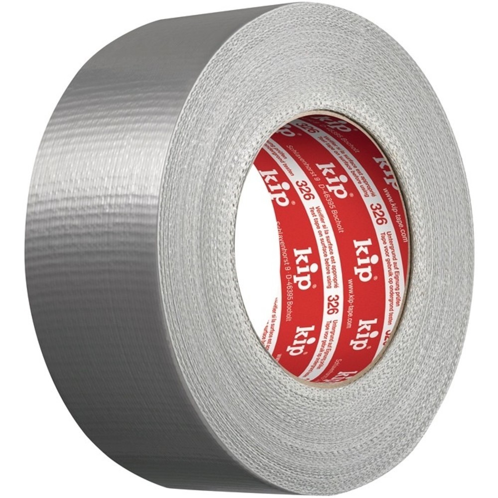 Produktabbildung: KIP Steinband Extra 326, Länge 50 m Breite 38 mm, silber, Rolle