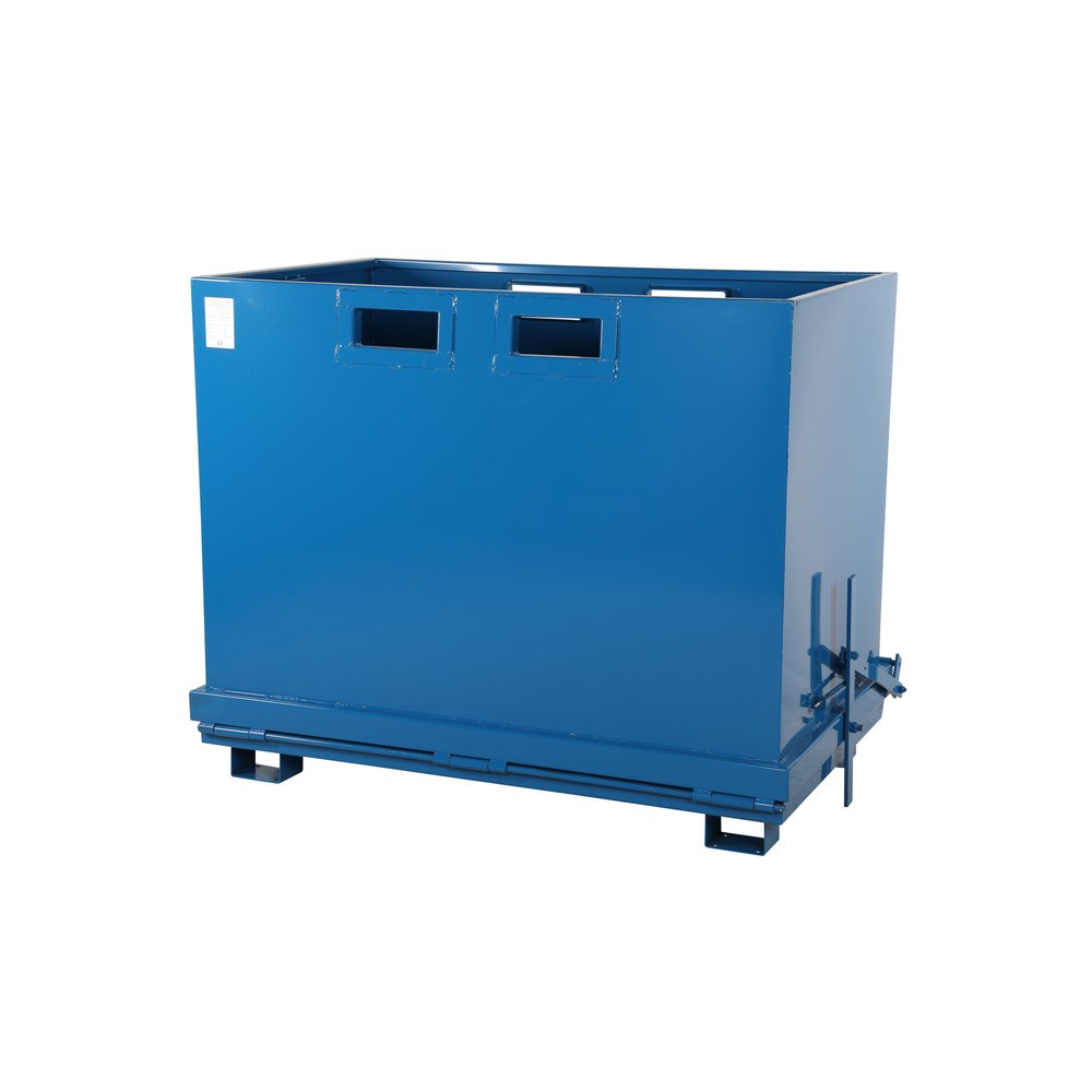 Produktabbildung Nr. 1: Klappbodenbehälter mit automatischer Auslösung, Volumen 1,8 m³