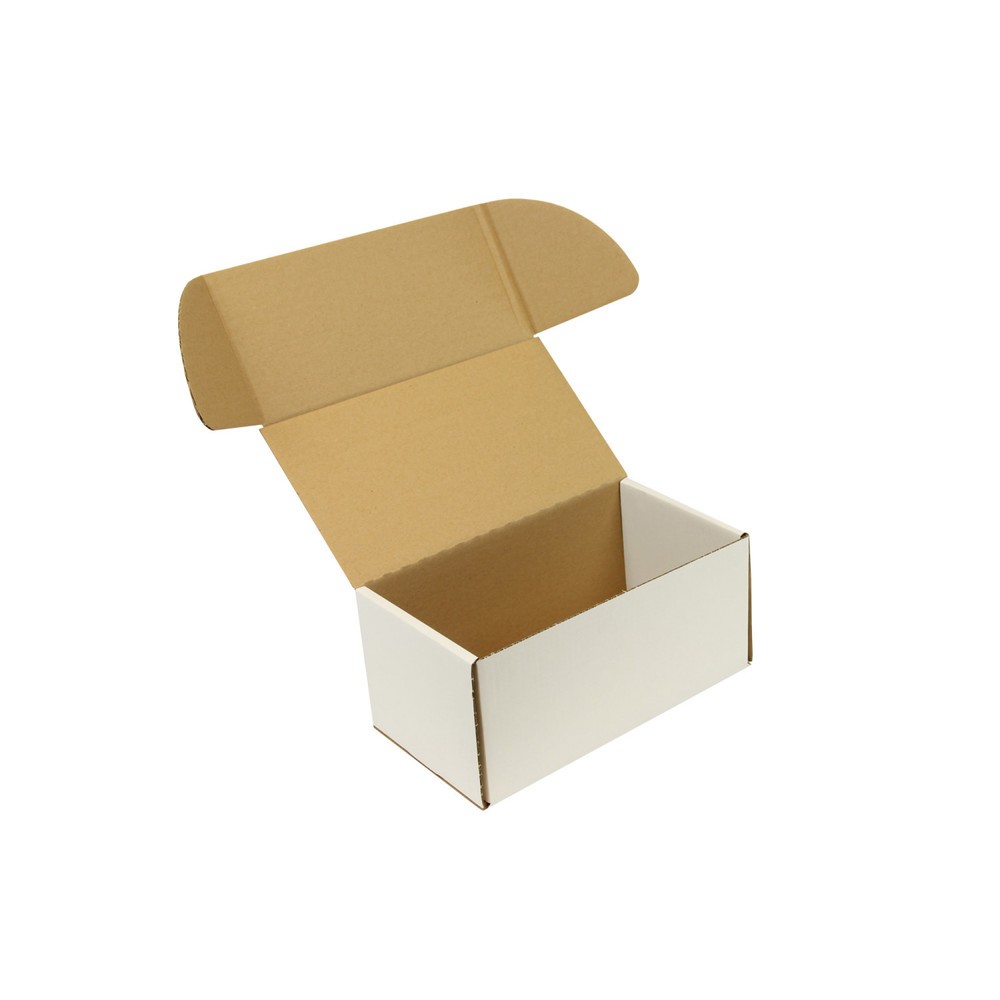 Produktabbildung Nr. 1: Klappschachtel 1-wellig, 307 x 170 x 145 mm, Qualität 1.20 B, weiß