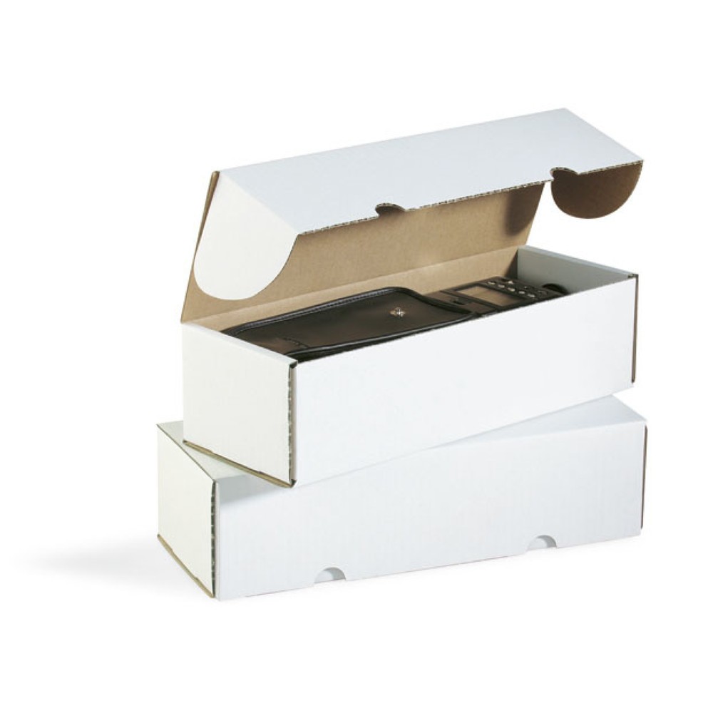 Produktabbildung Nr. 3: Klappschachtel 1-wellig, 308 x 112 x 80 mm, Qualität 1.20 B, weiß, 1 VE = 100 Stk