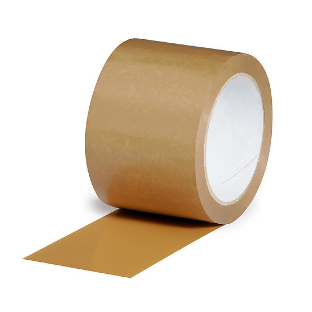 Klebeband monta, PVC, 54 µ, BxL 75 mm x 66 lfm, braun, 24 Stk/VE Produktabbildung: Klebeband monta, PVC, 54 µ, BxL 75 mm x 66 lfm, braun, 24 Stk/VE