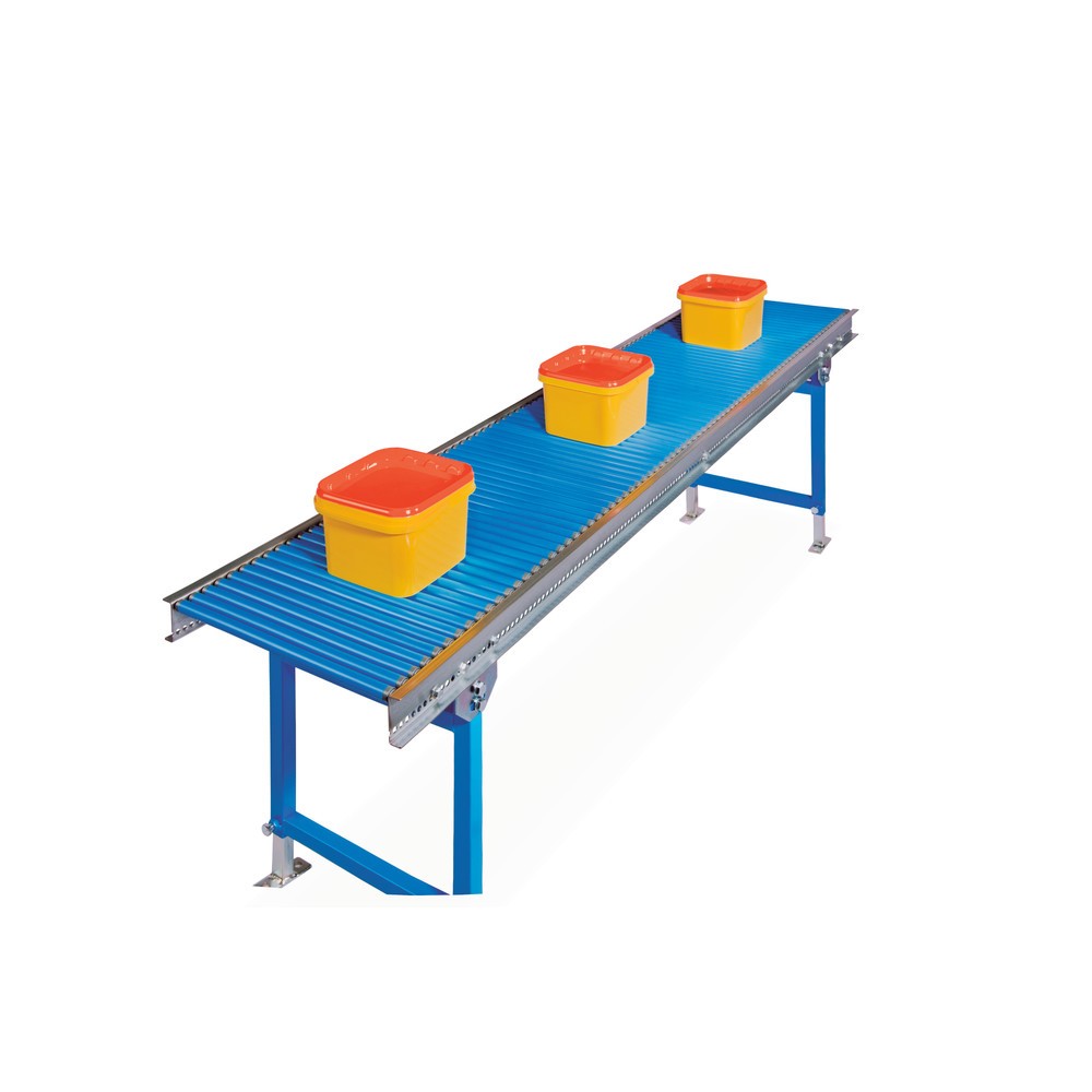 Produktabbildung Nr. 3: Klein-Rollenbahn, Kunststoffrollen, Gewindeachse, Ø 30 mm, LxB 2.000 x 500 mm
