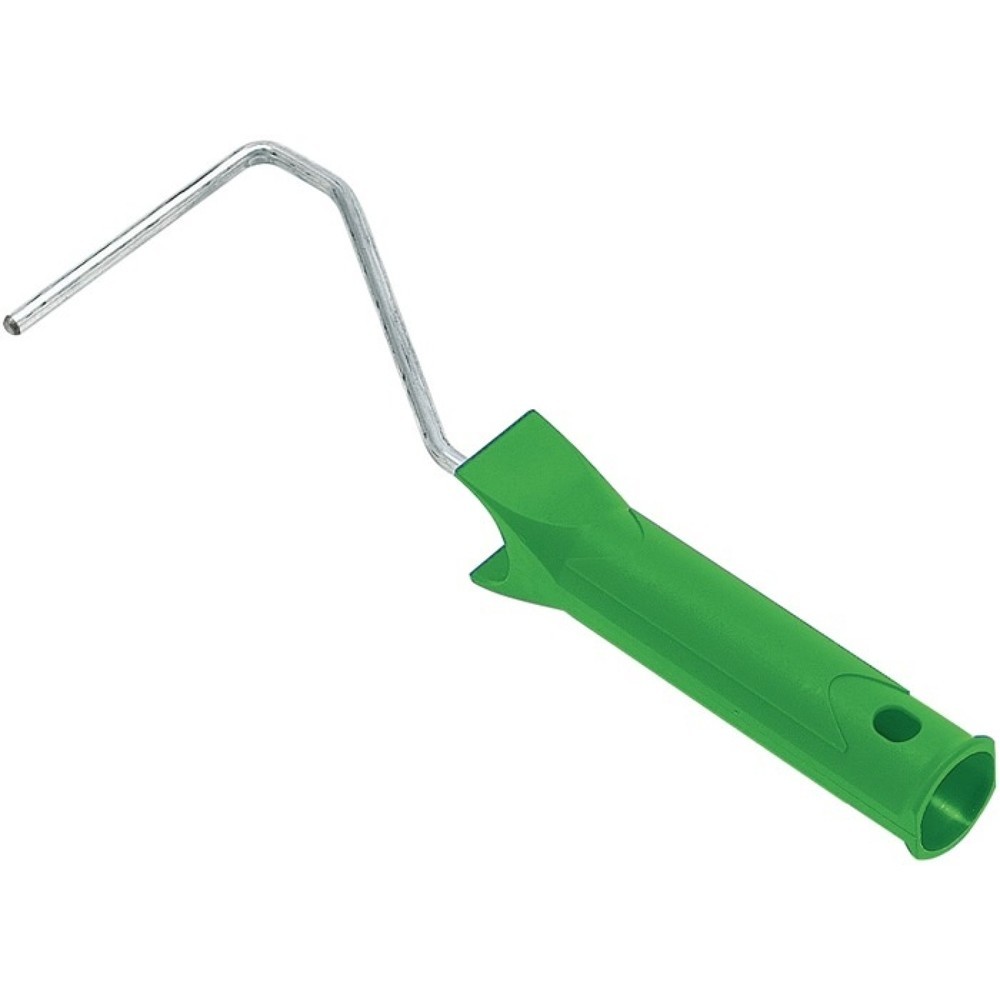 Produktabbildung: Kleinrollerbügel, für Walzen 100 mm Ø 6 mm, Länge 400 mm, verzinkt Kunststoffgriff