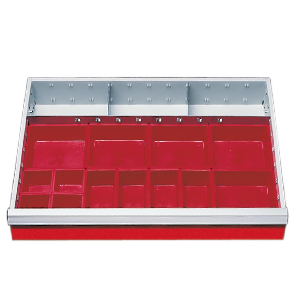 Kleinteilekästen für Bedrunka+Hirth Schubladenschränke Profi, Breite 680 mm Produktabbildung: Kleinteilekästen für Bedrunka+Hirth Schubladenschränke Profi, Breite 680 mm