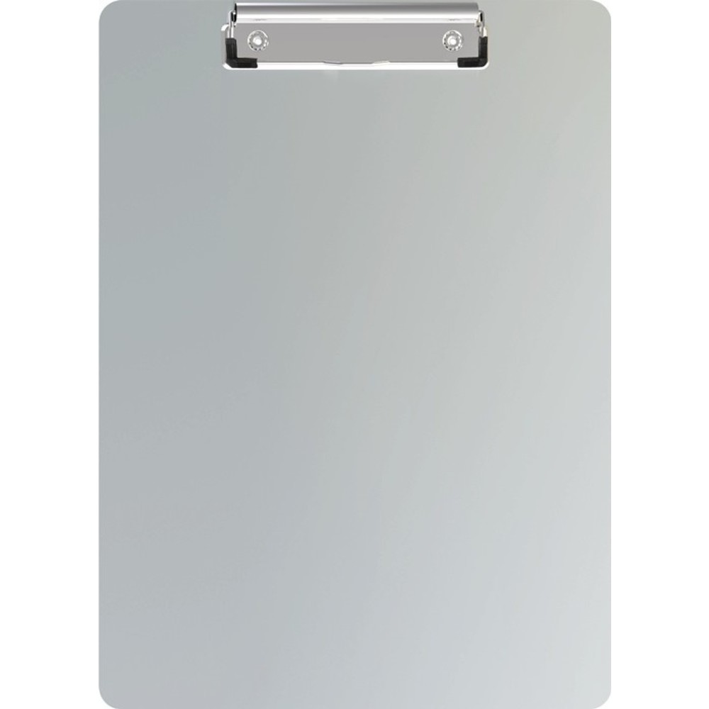 Produktabbildung: Klemmbrett, DIN A4, Aluminium mit Magnetband, silber