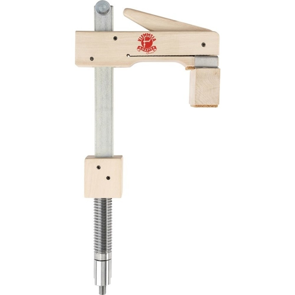 Produktabbildung: KLEMMSIA Spannelement AB-R, Spannweite 250 mm Ausladung 110 mm, passend für Bohrung 20mm + Profilschiene