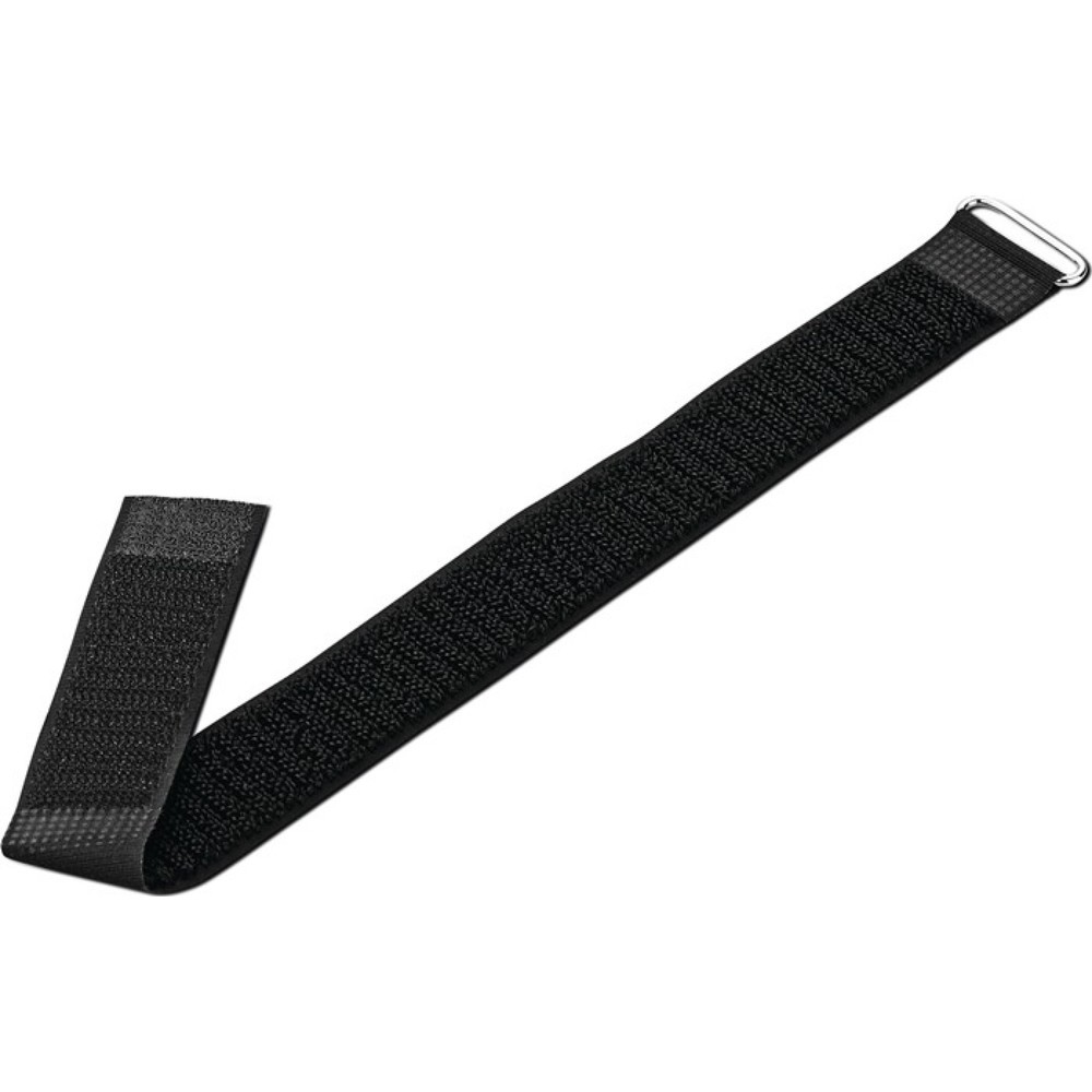 Produktabbildung: Klettbinder, Polyamid schwarz, Länge 130 mm Breite 16 mm, 20St./Btl.