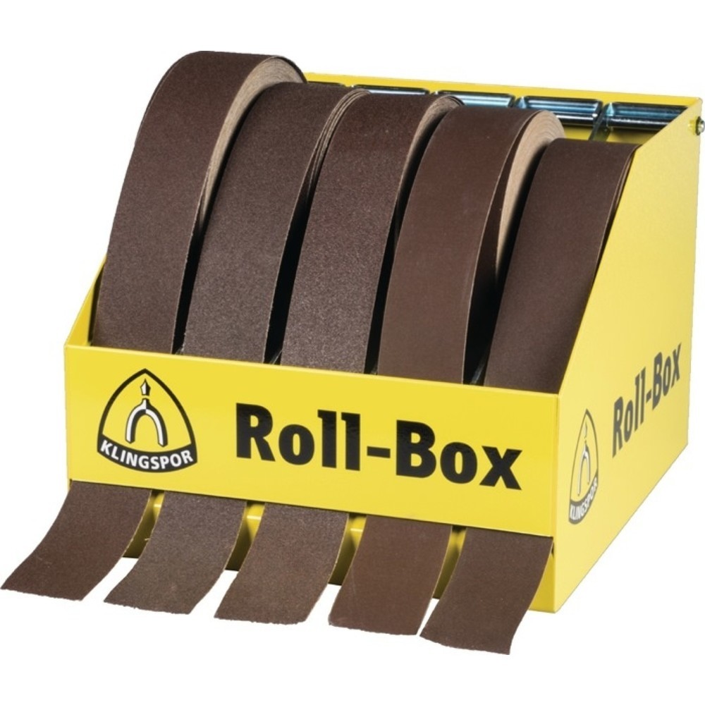 Produktabbildung: KLINGSPOR Sparrollenhalter ROLL-BOX, f.5 Rollen a 50 mm Breite