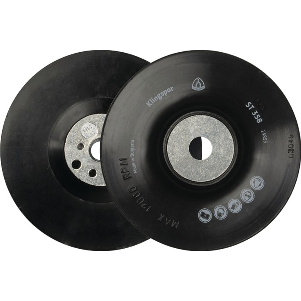 KLINGSPOR Stützteller ST 358 D.115mm M14 Produktabbildung: KLINGSPOR Stützteller ST 358 D.115mm M14