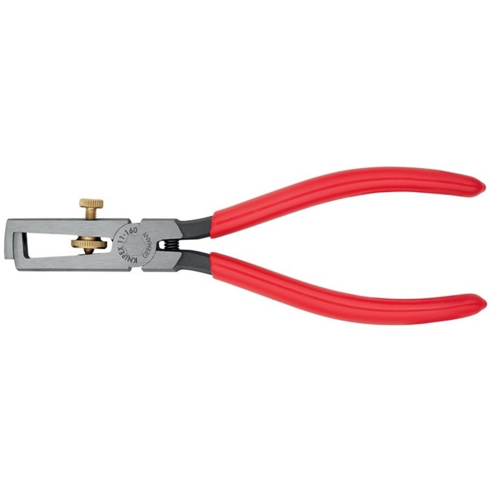 Produktabbildung Nr. 2: Knipex Abisolierzange, Länge 160 mm, poliert Kunststoffüberzug