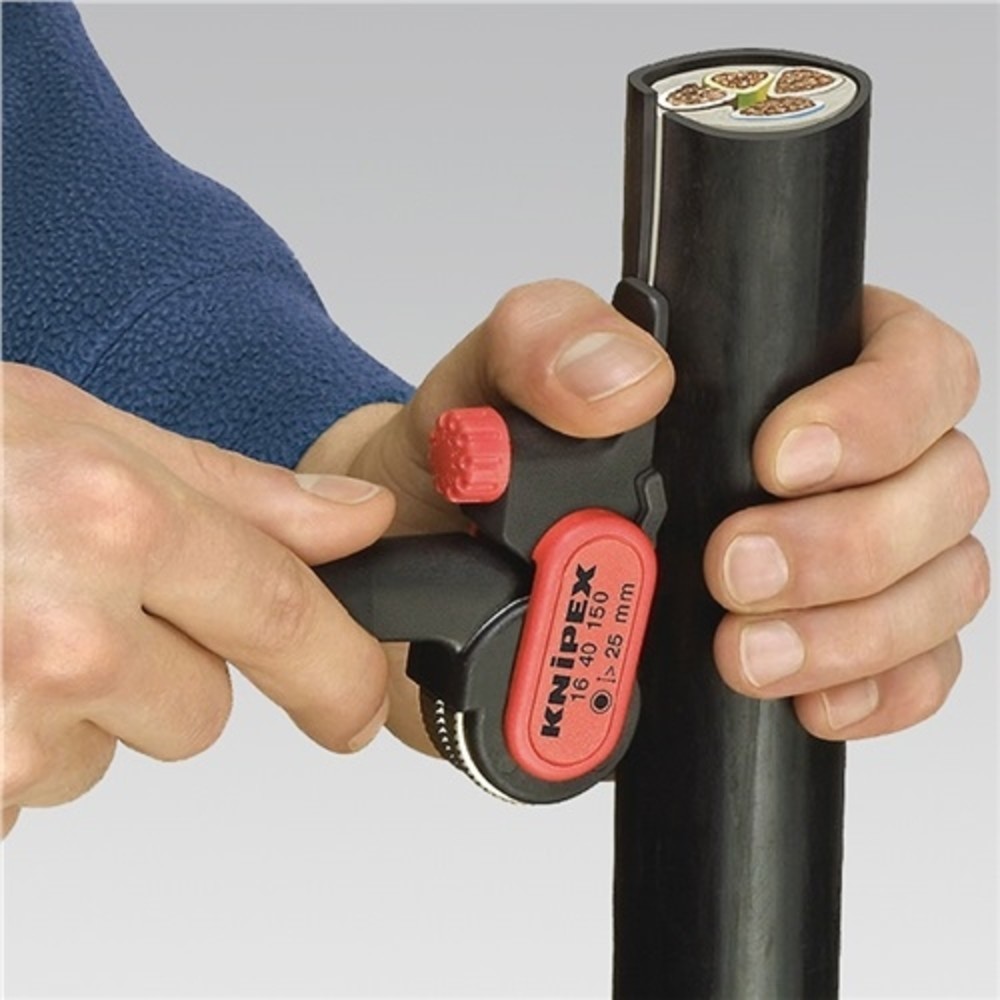 Produktabbildung Nr. 3: Abmantelungswerkzeug Gesamt-L.150mm Arbeitsbereich D.ab 25,0mm KNIPEX
