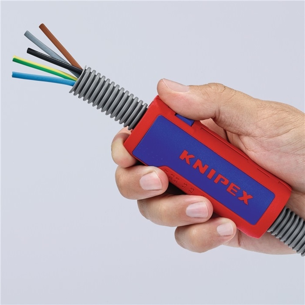 Produktabbildung Nr. 3: KNIPEX Abmantelungswerkzeug TwistCut Gesamt-L.100mm 0,2-4,0 (Litze) mm²