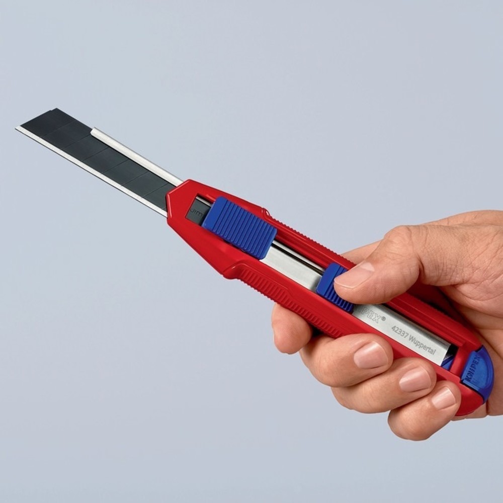 Produktabbildung Nr. 8: Knipex Cuttermesser CutiX®, Klingenbreite 18 mm Länge 165 mm, Magnesium