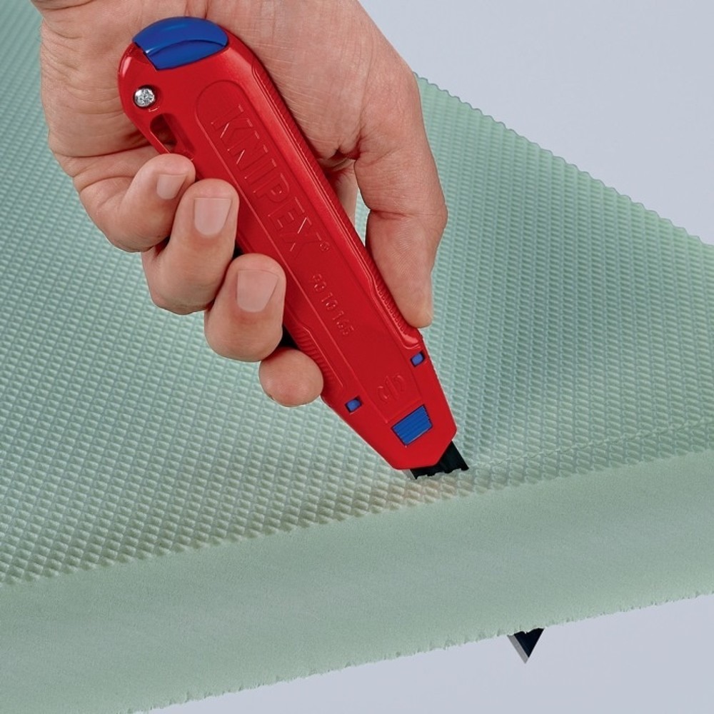 Produktabbildung Nr. 9: Knipex Cuttermesser CutiX®, Klingenbreite 18 mm Länge 165 mm, Magnesium