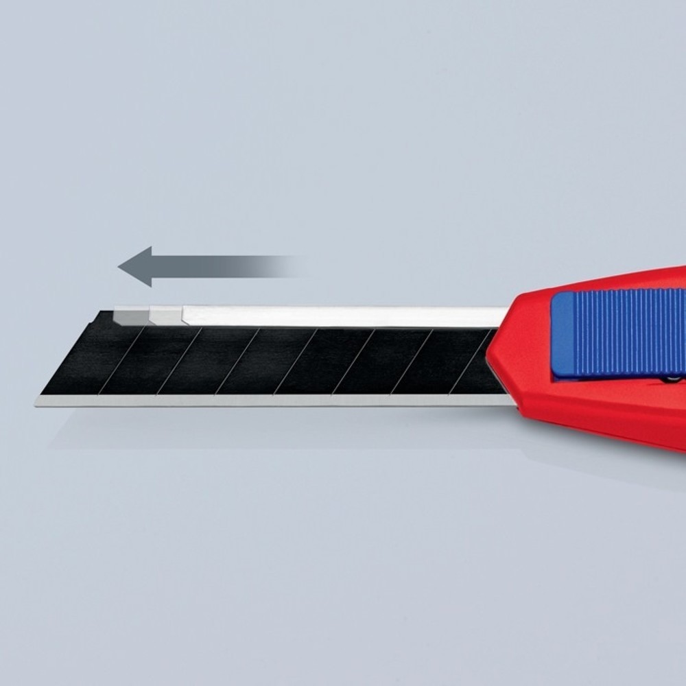Produktabbildung Nr. 14: Knipex Cuttermesser CutiX®, Klingenbreite 18 mm Länge 165 mm, Magnesium
