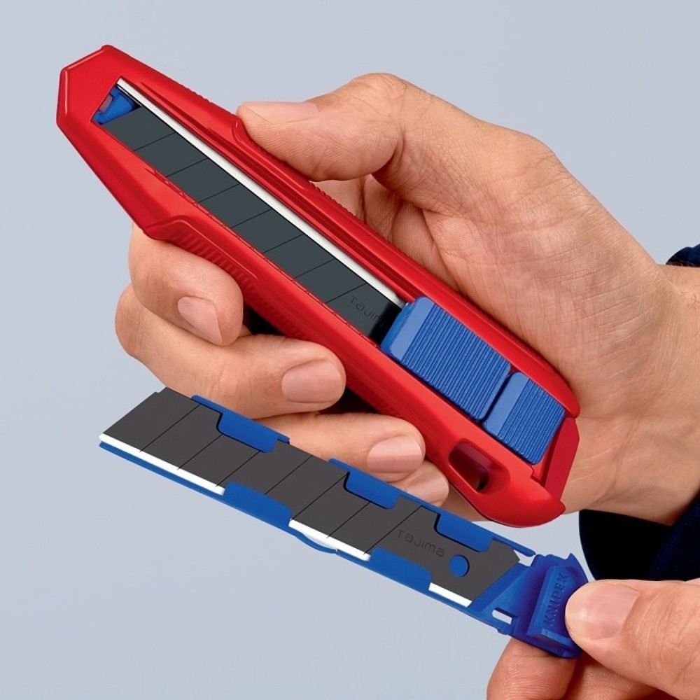 Produktabbildung Nr. 18: Knipex Cuttermesser CutiX®, Klingenbreite 18 mm Länge 165 mm, Magnesium