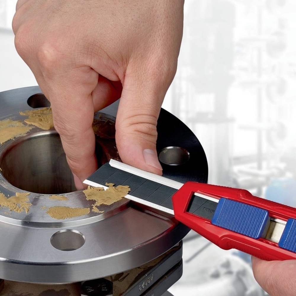 Produktabbildung Nr. 19: Knipex Cuttermesser CutiX®, Klingenbreite 18 mm Länge 165 mm, Magnesium