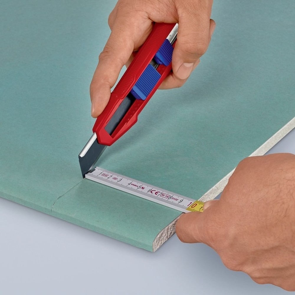 Produktabbildung Nr. 22: Knipex Cuttermesser CutiX®, Klingenbreite 18 mm Länge 165 mm, Magnesium