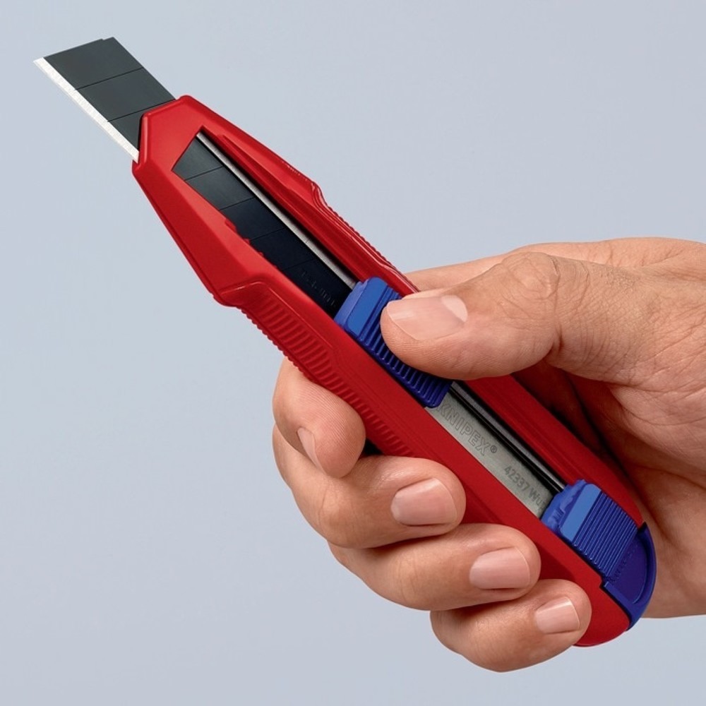Produktabbildung Nr. 24: Knipex Cuttermesser CutiX®, Klingenbreite 18 mm Länge 165 mm, Magnesium
