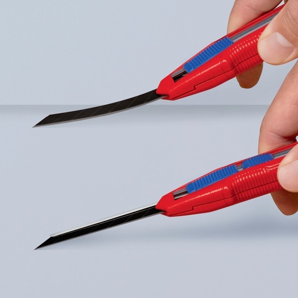 Produktabbildung Nr. 27: Knipex Cuttermesser CutiX®, Klingenbreite 18 mm Länge 165 mm, Magnesium
