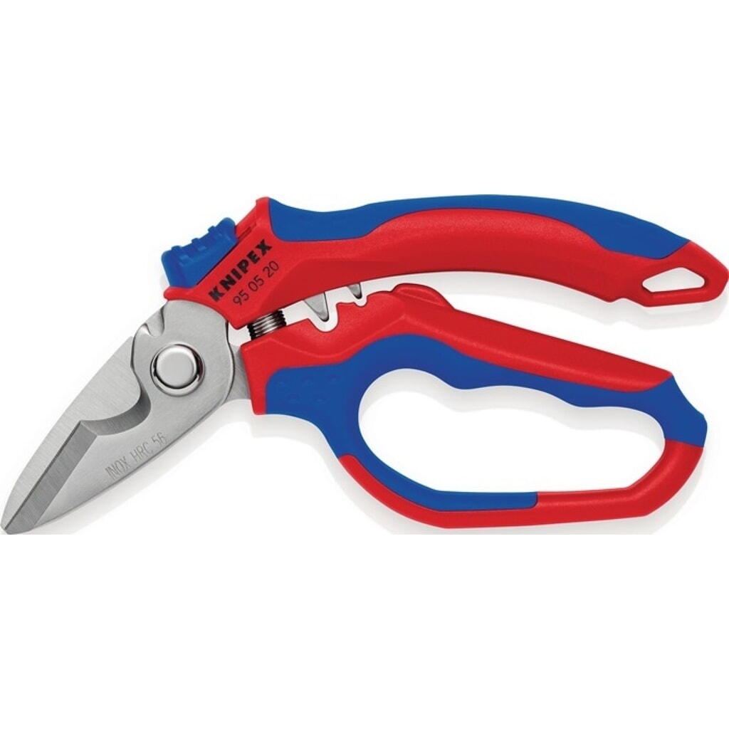 Knipex Elektriker-/Handwerkerschere, Länge 160 mm Produktabbildung: Knipex Elektriker-/Handwerkerschere, Länge 160 mm